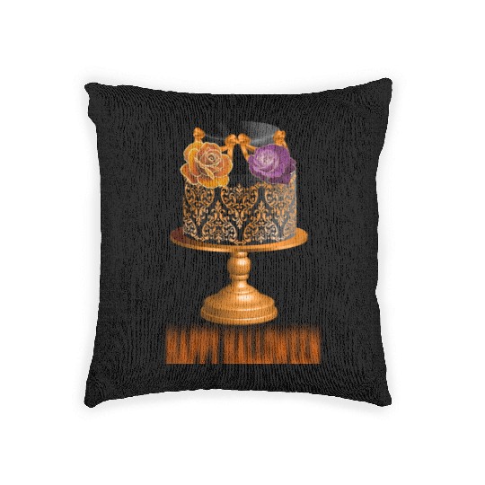 Happy Halloween Woven Pillows