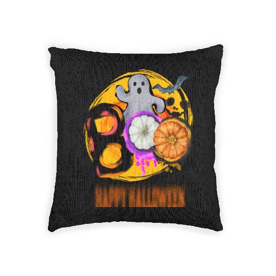 Happy Halloween. Woven Pillows