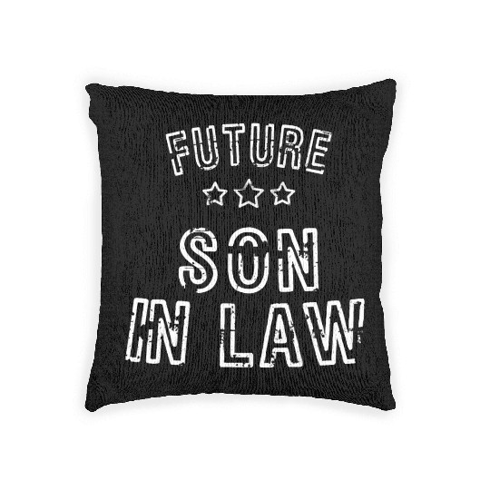 Mens Future Son In Law Gifts Woven Pillows