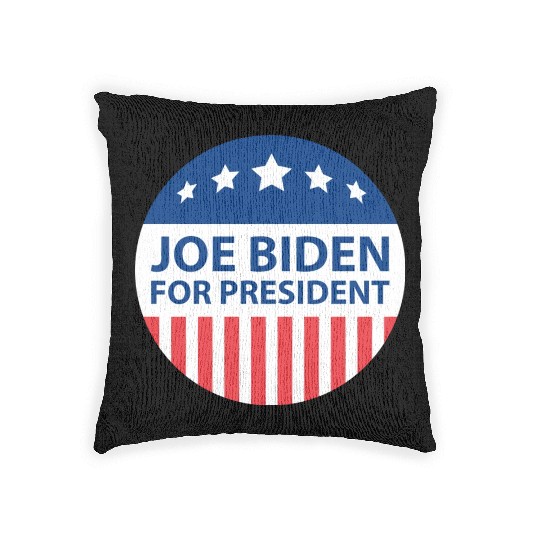 Joe Biden For President 2024 Woven Pillows