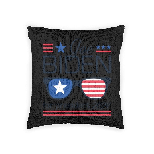 Joe Biden For President 2024 Woven Pillows