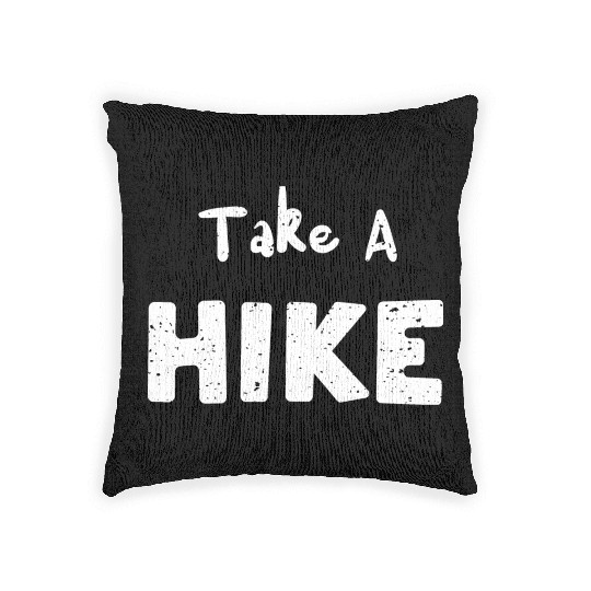 Take A Hike - Hiking Woven Pillows
