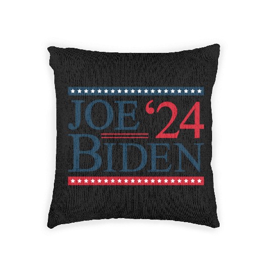 Joe Biden 2024 Woven Pillows