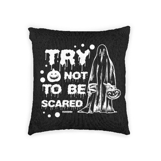 Horror costume for the Halloween party Woven Pillows