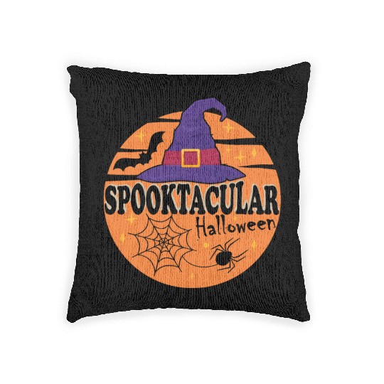 Spooktacular Halloween 2022 Woven Pillows