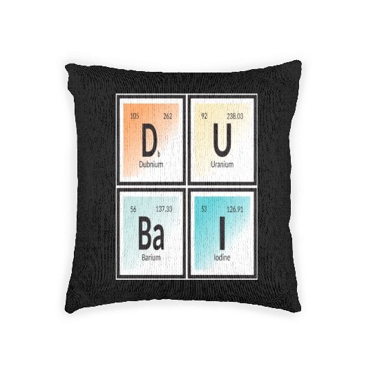 Elements of Dubai Woven Pillows