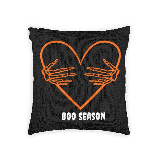 Halloween Boo Season unisex couples Woven Pillows