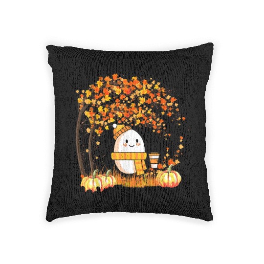 Humpty Dumpty Had A Great Fall Thanksgiving Autumn Woven Pillows
