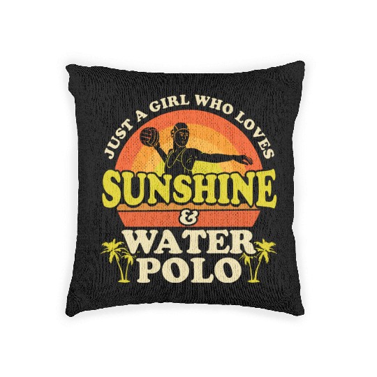 Water Polo Water Sports Polo Swimming Pool Player Woven Pillows