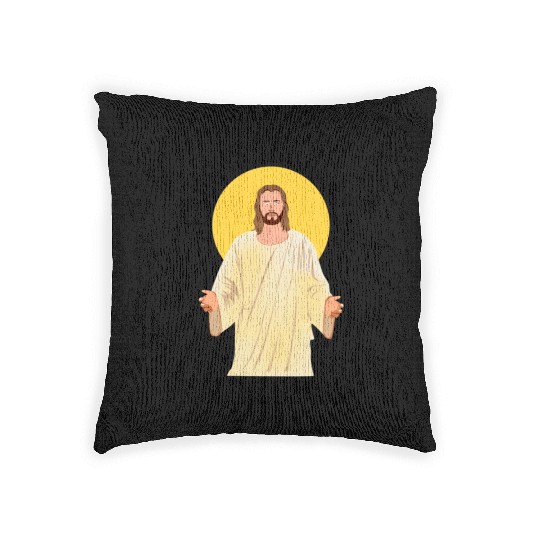 Jesus is the reason for the season Woven Pillows