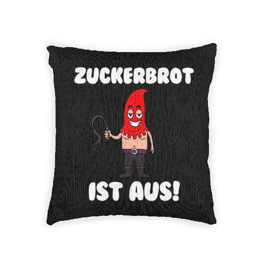 Funny German BDSM Woven Pillows