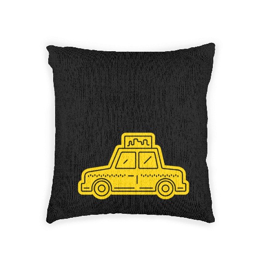 Taxi Woven Pillows