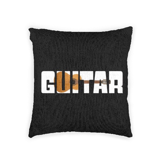guitar music Woven Pillows