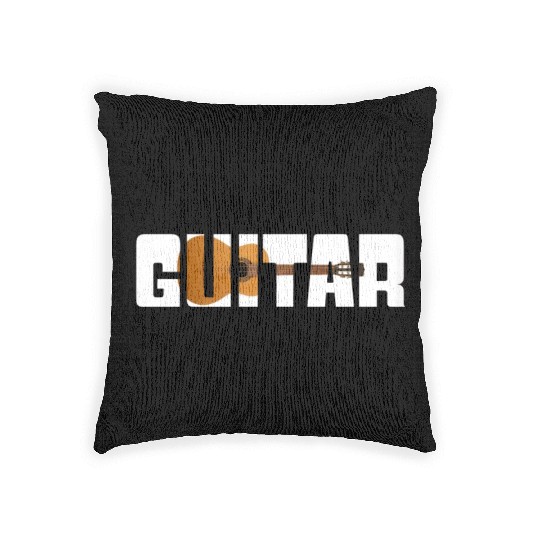 guitar music Woven Pillows