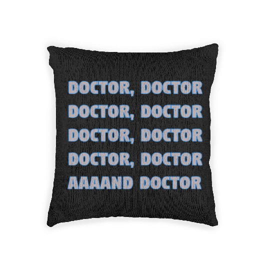 Spies Like Us Doctor Doctor Woven Pillows