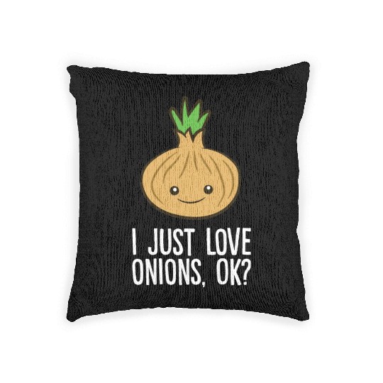 Onion - I just love onions, ok? Woven Pillows