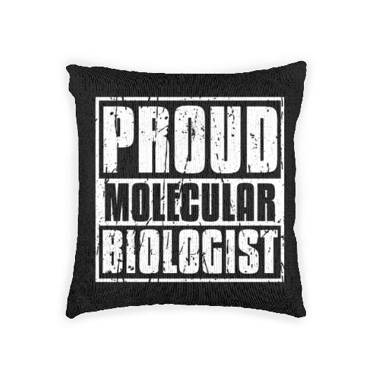Biology Biologist Molecular Biologist Woven Pillows