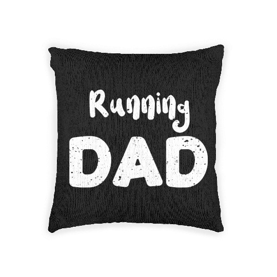 Running Dad - Workout Woven Pillows