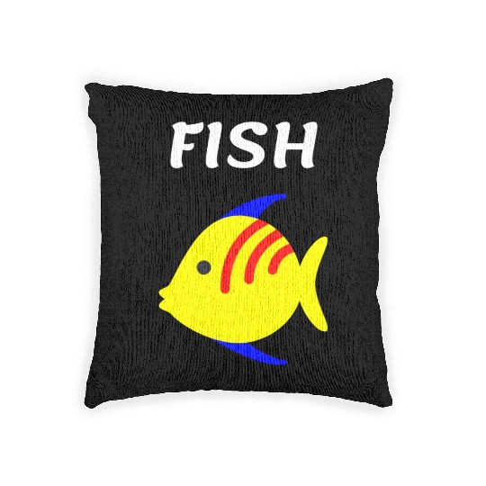 fish Woven Pillows