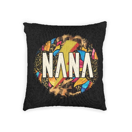 Western Nana Woven Pillows, Nana Sublimation Design, Nan