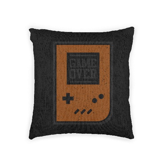 Game Over Video Game Player Gamer Gaming Gifts Woven Pillows