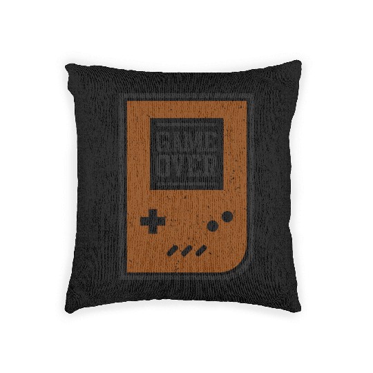 Game Over Video Game Player Gamer Gaming Gifts Woven Pillows