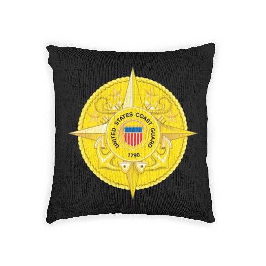 Commandant Staff (U.S. Coast Guard) Woven Pillows