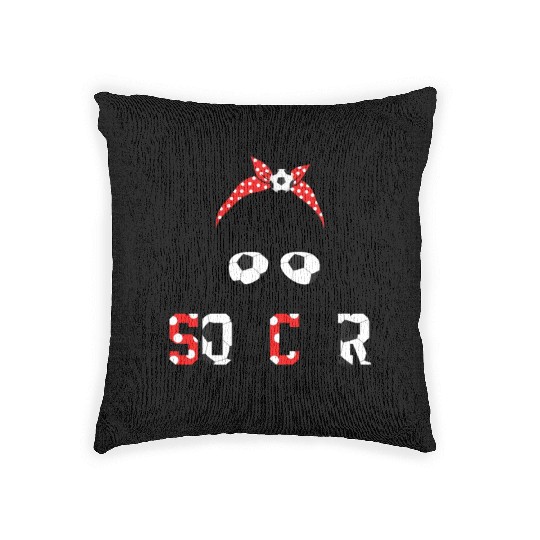Loud and Proud Soccer Mom Woven Pillows