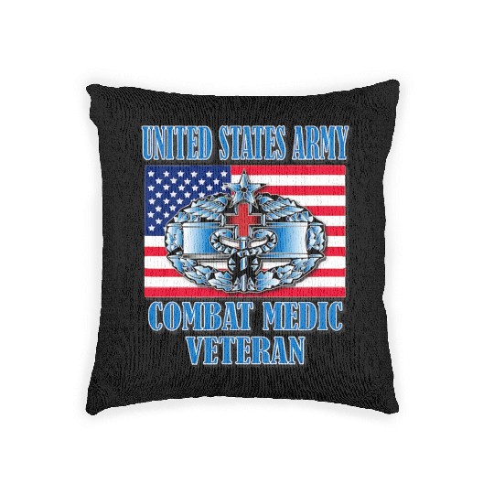 Combat Medic 2nd Award Memorable Us Woven Pillows