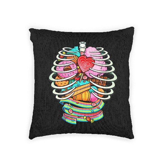 Unicorn Anatomy Sweet Inside Woven Pillows