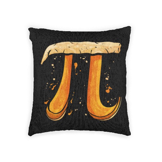 3,14 Pi Day Pumpkin Pie Thanksgiving Woven Pillows