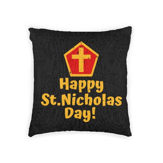 Saint Nicholas Woven Pillows
