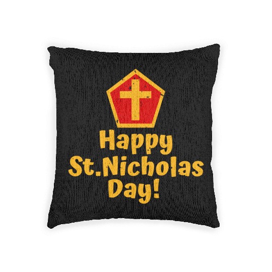 Saint Nicholas Woven Pillows