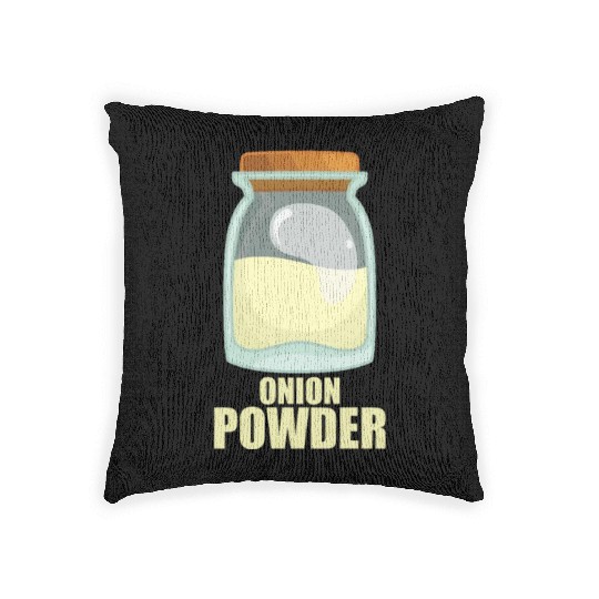 Onion Powder Spice Flavor Food Cooking Woven Pillows