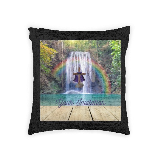 Your Invitation ( Christian/Catholic) Woven Pillows