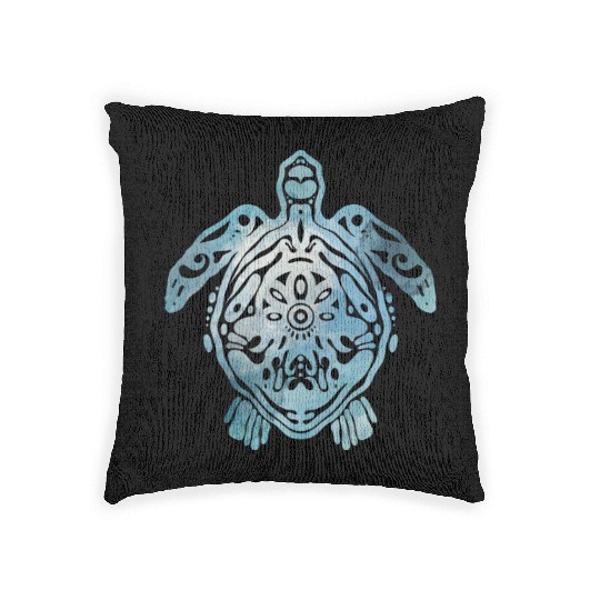 Turtle Cutout Woven Pillows