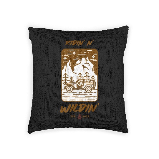 Ridin' n' Wildin' - The Nomad Lifestyle Woven Pillows