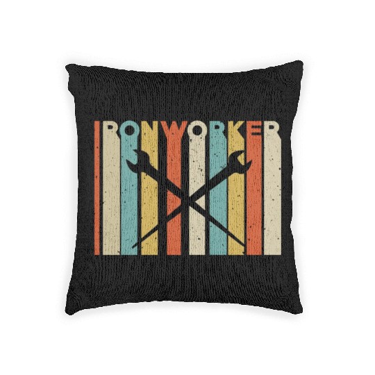 Ironworker Woven Pillows