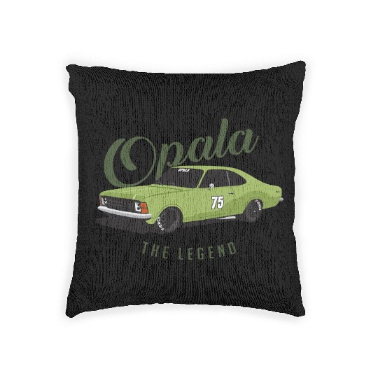 THE LEGEND OPALA CAR VINTAGE Woven Pillows