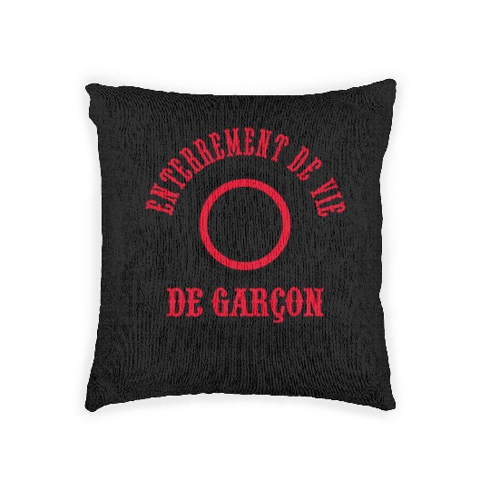 Bachelor Party 2023 - groom Game Over Wedding Woven Pillows