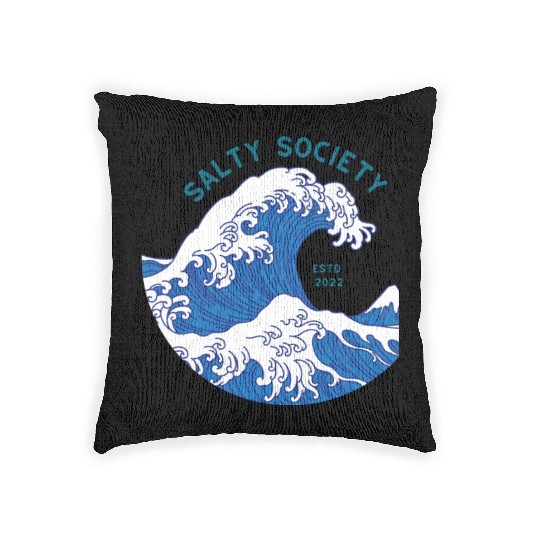 Salty Society Woven Pillows