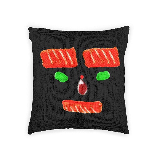 [BoutBoutBout] Dr. Orange Salmon Woven Pillows