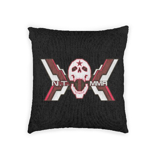 NT MMA graphic color1 Woven Pillows