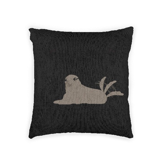 Anatomy of a Golden Retriever FunnyDog Lover Woven Pillows