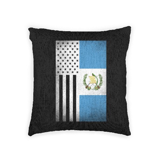 Guatemala Design for proud Guatemalan Americans Woven Pillows