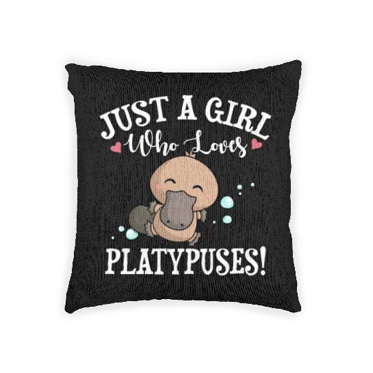 Platypus Woven Pillows