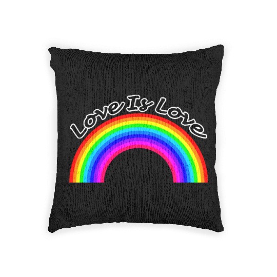 Love is Love Woven Pillows