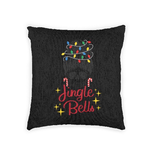 Jingle Bells Woven Pillows