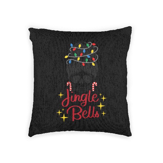 Jingle Bells Woven Pillows