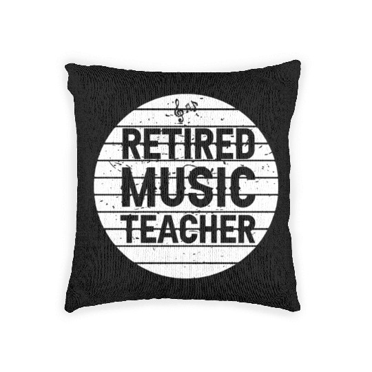 Music Teacher Woven Pillows